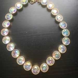 J Crew crystal statement necklace